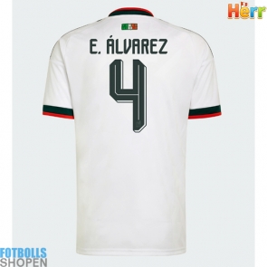 Billiga Mexiko Edson Alvarez #4 Bortatröja VM 2026 Kortärmad